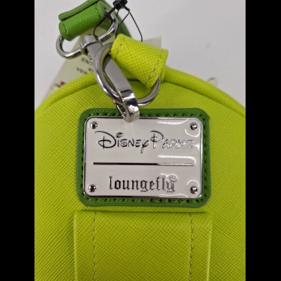 Disney Parks Monsters INC. Mike Wazowski Mini Loungefly Wristlet Backpack new - Picture 4 of 6